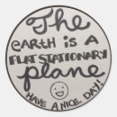 Search for flat round stickers Earth