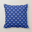Search for blue polka dot pillows Polkadots