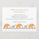 Recherche de orange gris invitations Garçon