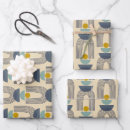 Search for navy blue and yellow wrapping paper Trendy