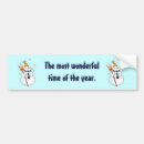 Search for snowman bumper stickers Xmas