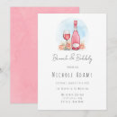 Search for champagne bottle bridal shower invitations Chic