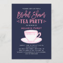 Search for bridal tea party invitations Pink