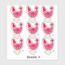 Search for nine stickers Pink