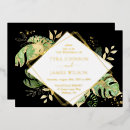 Search for gold embossed invitations Formal