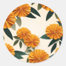 Search for marigold flower stickers Modern