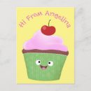 Search for bakery cartoon postcards Cute