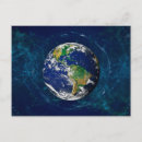 Recherche de planète bleue cartes postales Système solaire