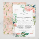Search for vintage first communion invitations Elegant