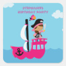 Search for pink pirate stickers Jolly roger