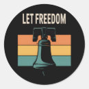 Search for ring bell stickers Let freedom ring