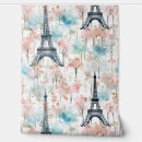Recherche de tour eiffel rose art Aquarelle