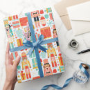 Search for nutcracker ballet wrapping paper Pattern