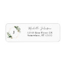 Search for gold leaves return address labels Modern