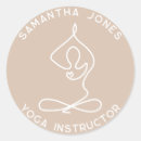 Search for yoga instructor stickers Elegant