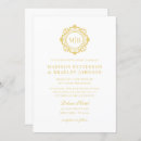 Search for traditional floral wedding invitations Monogram monogrammed name initials