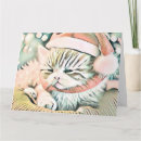 Search for vintage cat christmas cards Cute