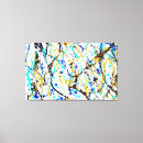 Search for paint splatter canvas prints Abstract