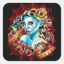 Search for pinup girl stickers Red