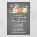 Search for chalkboard bridal shower invitations Flowers
