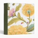 Search for decorative binders Botanical