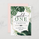 Search for monstera birthday invitations Jungle