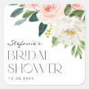 Search for spring bridal shower stickers Watercolor