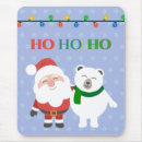 Search for santa claus mousepads Ho ho ho