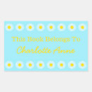 Search for yellow bookplates Daisy