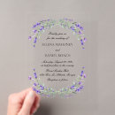 Search for lavender floral wedding invitations Watercolor