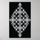Recherche de losanges posters Blanc
