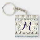 Recherche de ancre et corde porteclés Monogramme