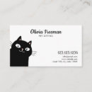 Recherche de illustration de chat cartes visite Chaton