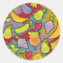 Recherche de motif banane autocollants Pomme