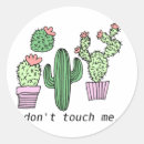 Search for funny cactus stickers Illustration