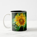 Search for beautiful sunflowers mugs Yellow