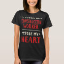 Search for funny construction worker womens tshirts Building
