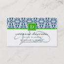 Recherche de arabesques cartes visite Monogramme
