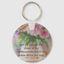 Search for praise round keychains Bible