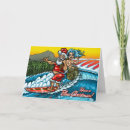 Search for santa surfing cards Hawaiian