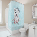 Search for dog christmas shower curtains Cute
