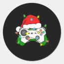 Search for video gamer stickers Merry christmas