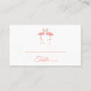 Search for flamingo place cards Hawaiian