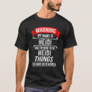 Search for heidi mens tshirts funny