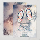 Recherche de beach party invitations Coquillages
