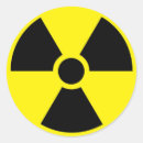 Recherche de radioactive symbol stickers Symbole