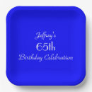 Search for 65th birthday plates Party