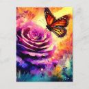 Recherche de coucher soleil papillon cartes invitations Floral