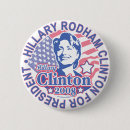 Recherche de hillary rodham clinton badges Président