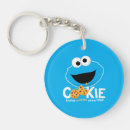 Search for cookie monster sesame street keychains Children learning show